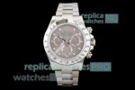 JH Factory Replica Rolex Cosmograph Daytona SS Grey Chronograph Watch 40MM